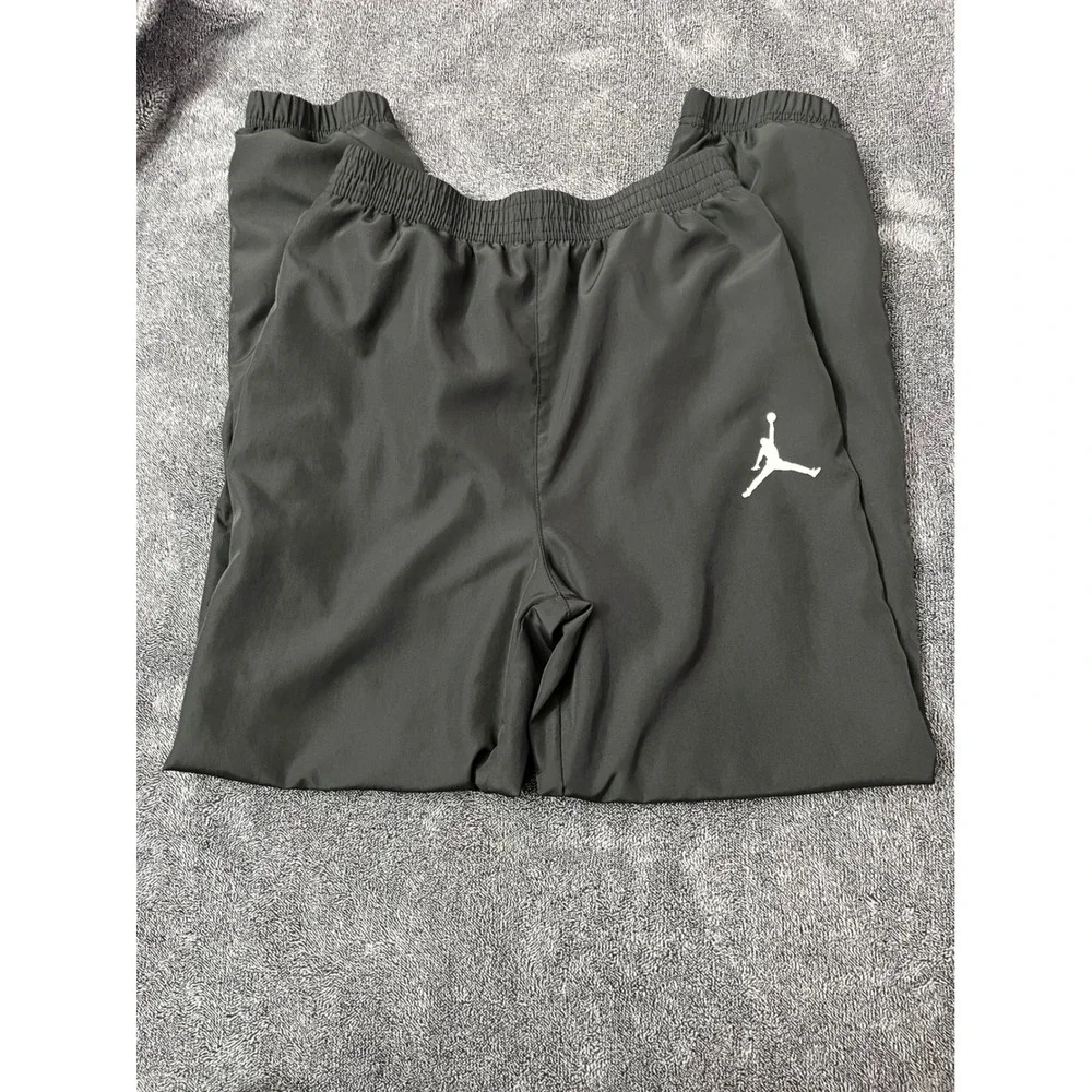 Kids Jordan Track Pants Bundle Black Snap Tear Away Joggers Size‎ Large 12-13Y
